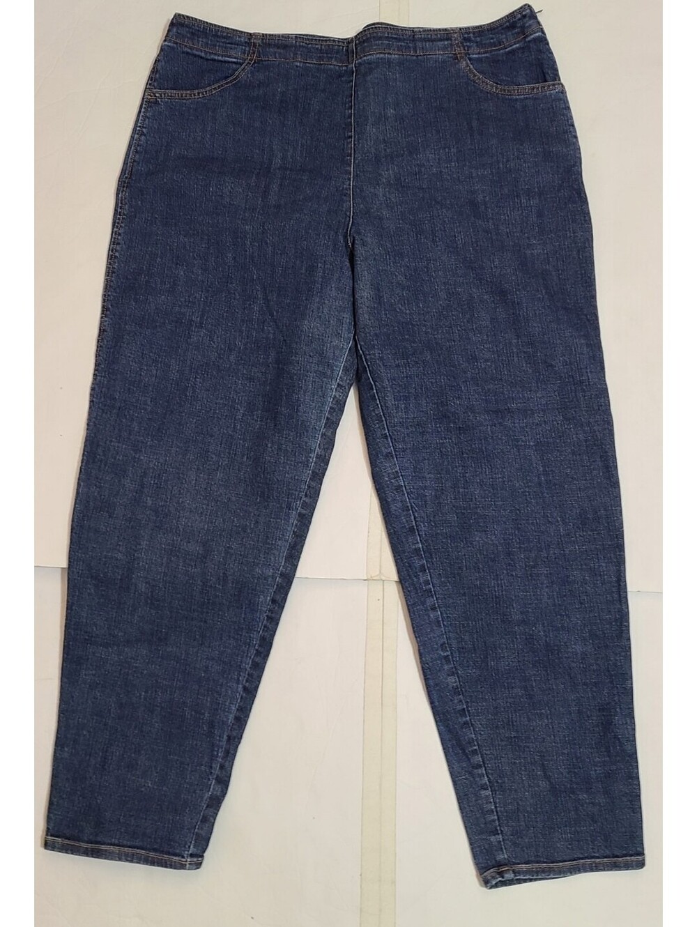 ISCHIKO by OSKA Women’s Barrel Leg Jeans Sz 4 US 12/14 XL SideZip Blue Lagenlook